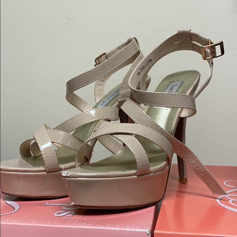 Touch Ups nude heels